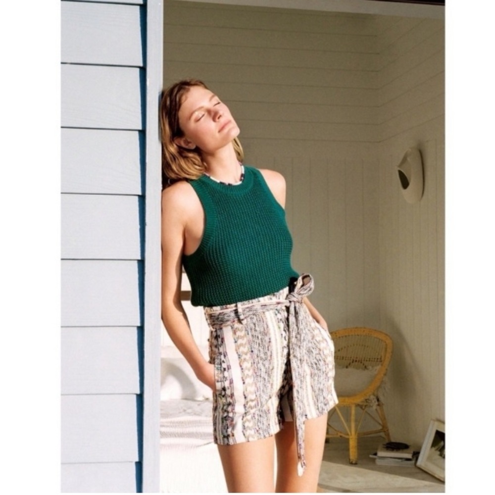 Anthropologie knit textured tank top women’s Size XSmall - Picture 11 of 12